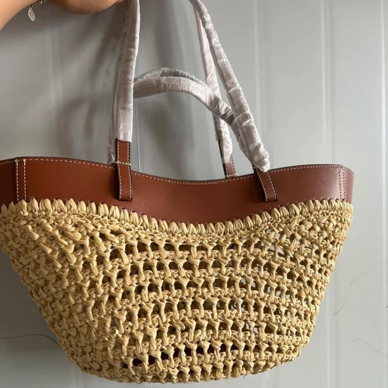 Crochet Bag Raffia - Luxury Raffia Straw Tote Bag,French Style