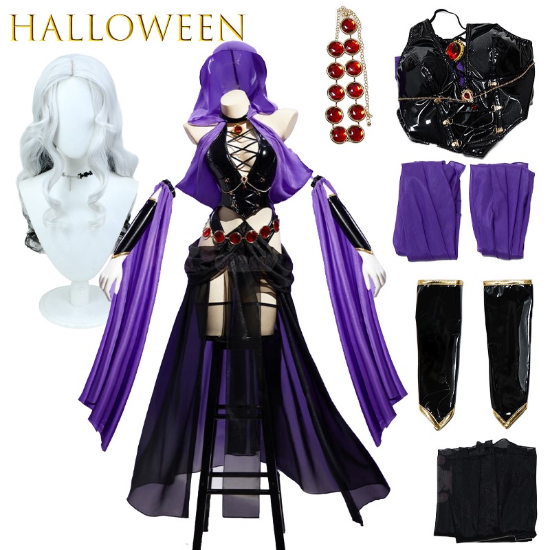 AWitch Banquet Purple Dancer D - Maxi Dress Halter ulasan dan harga